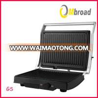 4-slice electric contact panini maker press